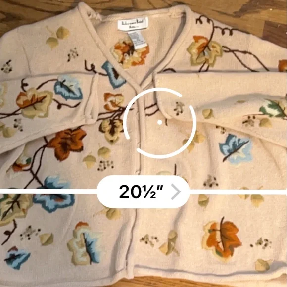 Vintage Embroidered Cardigan - PL - Picture 9 of 9